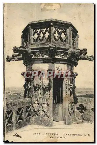 Cartes postales Nevers Le Campanile de la Cathedrale