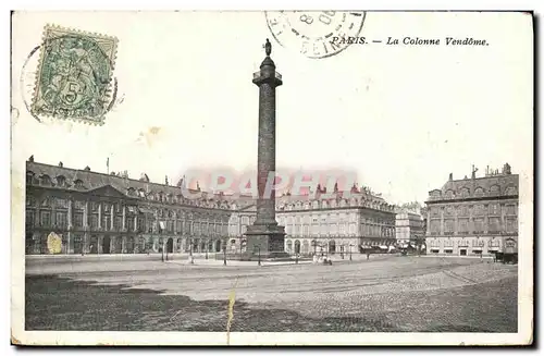 Cartes postales Paris La Colonne Vendome