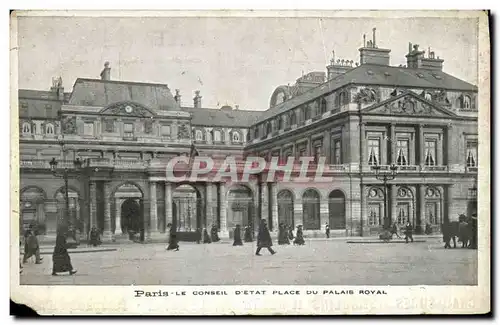 Cartes postales Paris Le Conseil d Etat Place du Palais Royal