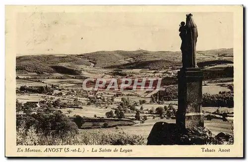 Ansichtskarte AK En Morvan Anost La Sainte de Leyannost