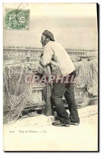 Cartes postales Type de Pecheur