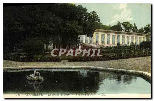 Ansichtskarte AK Versailles Le Grand Trianon Vue Dans le Parc