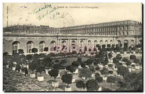 Cartes postales Versailles Palais Et L Orangerie