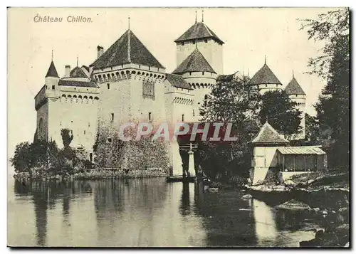 Cartes postales Chateau Chillon