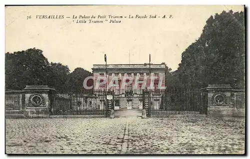 Cartes postales Versailles Le Palais du Petit Trianon La Facade Sud