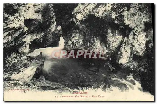 Cartes postales Gouffre de Couffourenck Sous Pallon