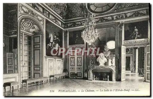 Ansichtskarte AK Versailles Le Chateau La Salle de L oeil de boeuf