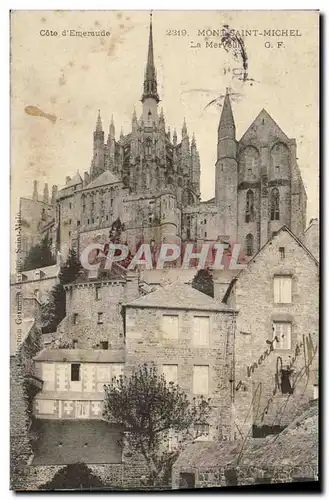 Ansichtskarte AK Le Mont Saint Michel La merveille