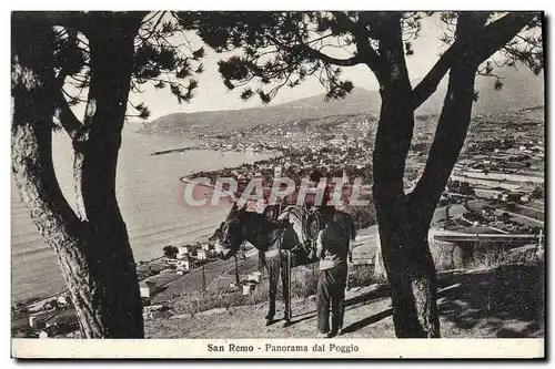 Cartes postales San Remo Panorama dal Poggio Ane Mule