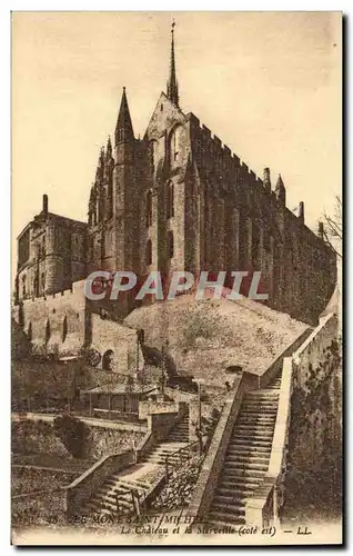 Cartes postales Le Mont Saint Michel Le Chateau