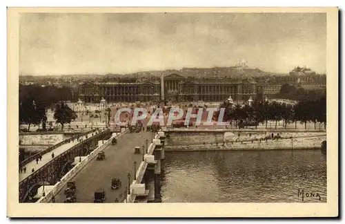 Cartes postales Paris Place de la Concorde