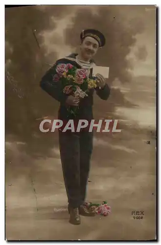 Cartes postales Soldat Marin Militaria