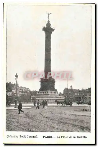 Cartes postales Paris La Place de la Bastille