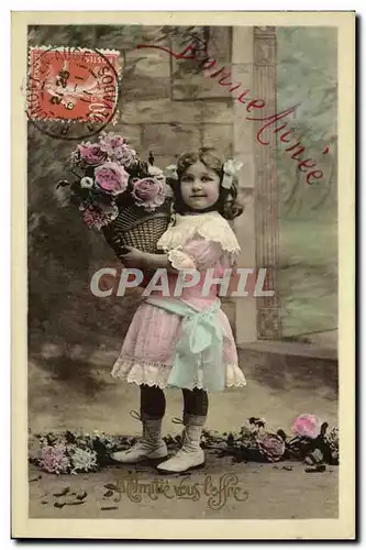 Cartes postales Bonne Annee Enfant