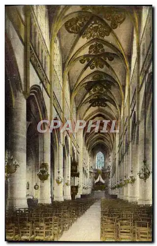 Ansichtskarte AK Lisieux L Eglise St Jacques La Nef