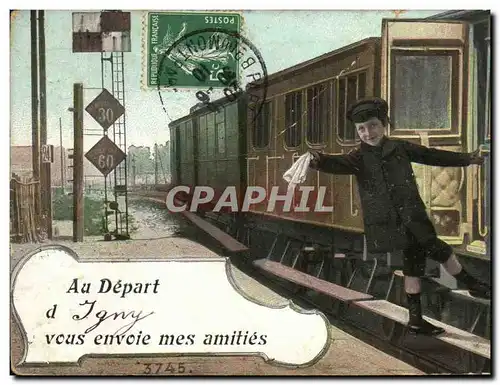 Cartes postales Au depart d Igny