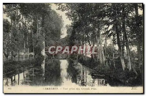 Cartes postales Chartres Vue prise des grands pres