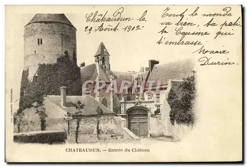 Cartes postales Chateaudun Entree du chateau