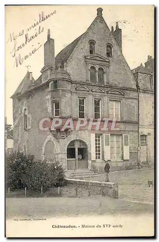 Cartes postales Chateaudun Maison du 16eme