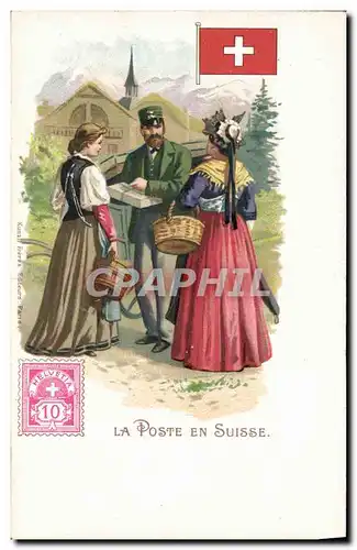 Cartes postales La poste en Suisse