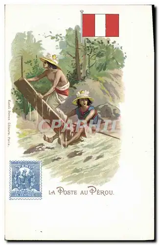 Cartes postales La poste au Perou