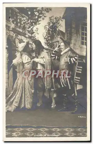 CARTE PHOTO Cyrano de Bergerac Theatre Rostand
