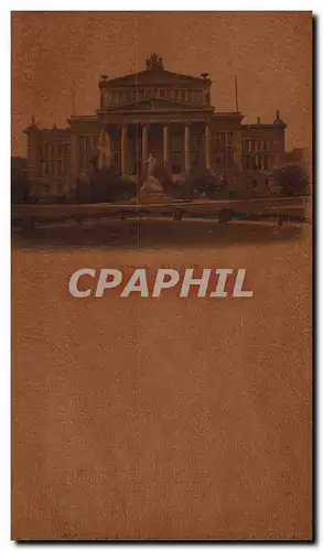 Cartes postales Carte en cuir Berlin Schauspielhaus