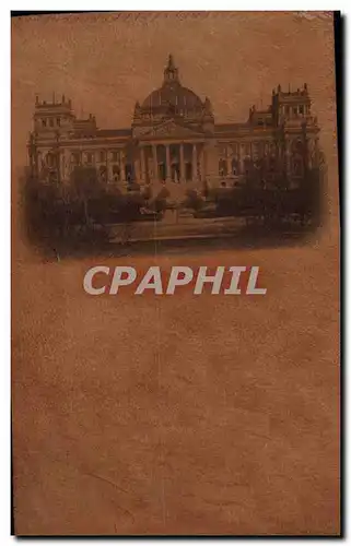 Cartes postales Carte en cuir Der Reichstag