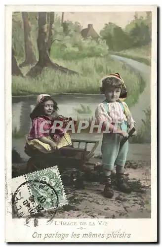 Cartes postales Fantaisie Enfants