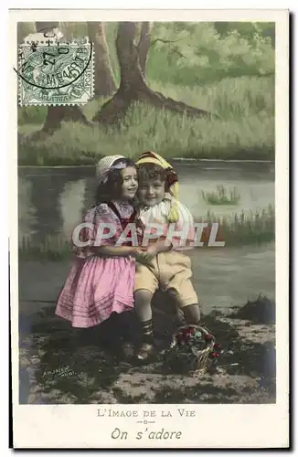 Cartes postales Fantaisie Enfants