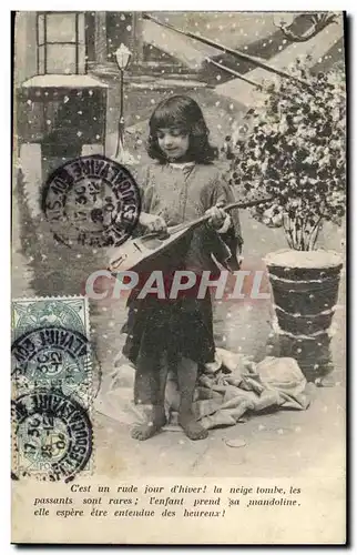 Ansichtskarte AK Fantaisie Enfant La mendiante du Pantheon Paris