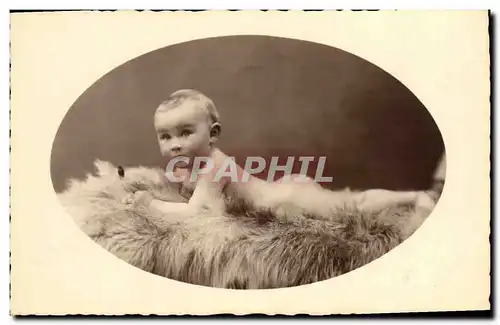 CARTE PHOTO Gerard Fisher Enfant Bebe 1936