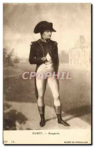 Cartes postales Isabey Bonaparte Napoleon 1er Musee de Versailles