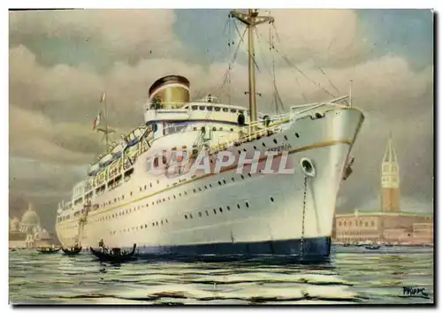 Cartes postales moderne Adriatica Societe de Navigation Paquebot Esperia Grand Express Italie Egypte