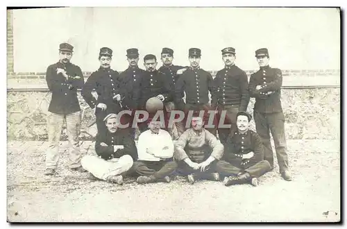 CARTE PHOTO Soldats Militaria numero 9 sur le col