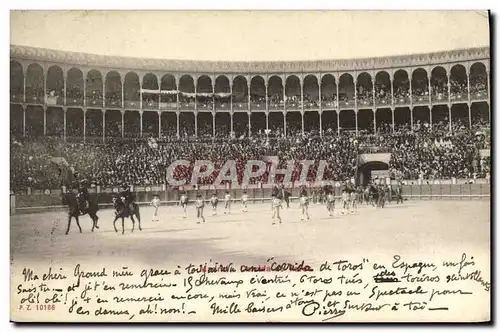 Cartes postales Sport Espagne Corrida Toro Taureau Course de taureaux