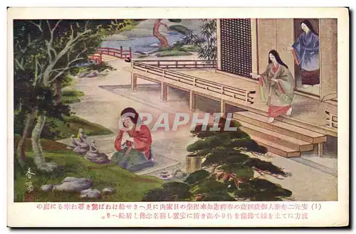 Cartes postales Japon Nippon Femmes