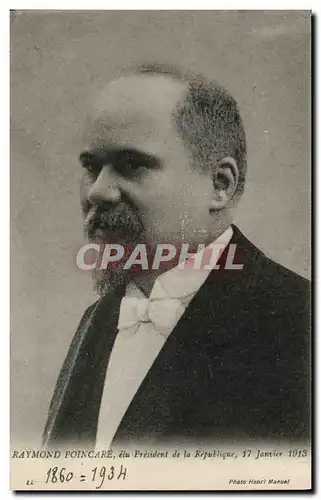 Ansichtskarte AK Poincare President de la Republique