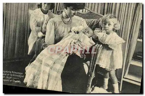 Ansichtskarte AK Son altesse royale la princesse Albert de Belgique et la princesse Marie jose