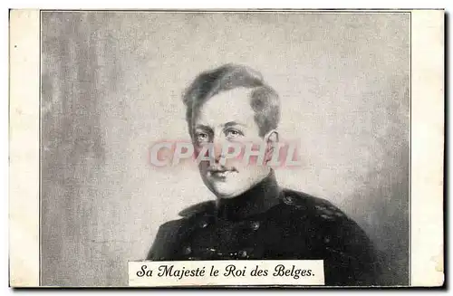 Cartes postales sa majeste le roi des Belges Albert