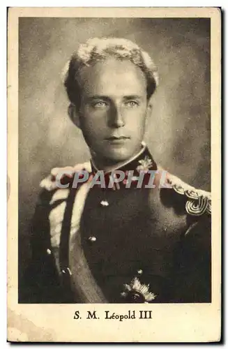 Cartes postales SM Leopold III