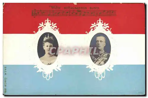 Cartes postales Famille royale Pays Bas