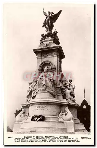 Cartes postales Queen Victoria memorial london