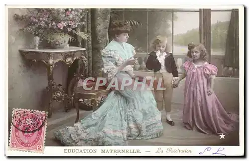 Cartes postales Fantaisie Femme enfants Danse