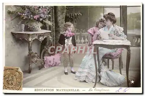 Cartes postales Fantaisie Femme Enfants