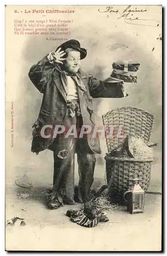 Cartes postales Fantaisie Enfant Le petit chiffonnier