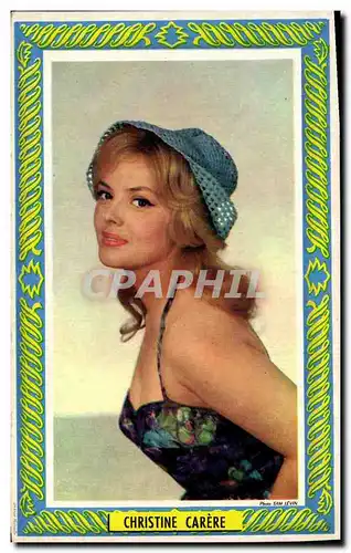 Cartes postales moderne Christine Carere