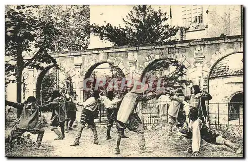 Cartes postales Cinema Les Trois mousquetaires Alexandre Dumas