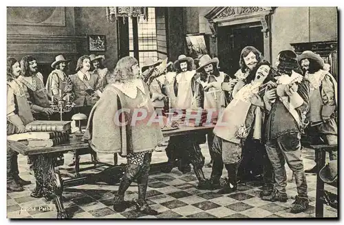 Cartes postales Cinema Les Trois mousquetaires Alexandre Dumas