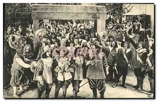 Cartes postales Cinema Les Trois mousquetaires Alexandre Dumas